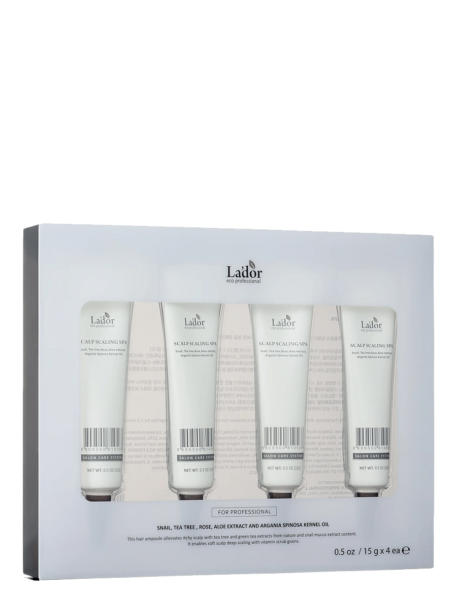La'Dor - Scalp Scaling Spa Ampoule 15g x 4 - scalp treatment - no color - 2