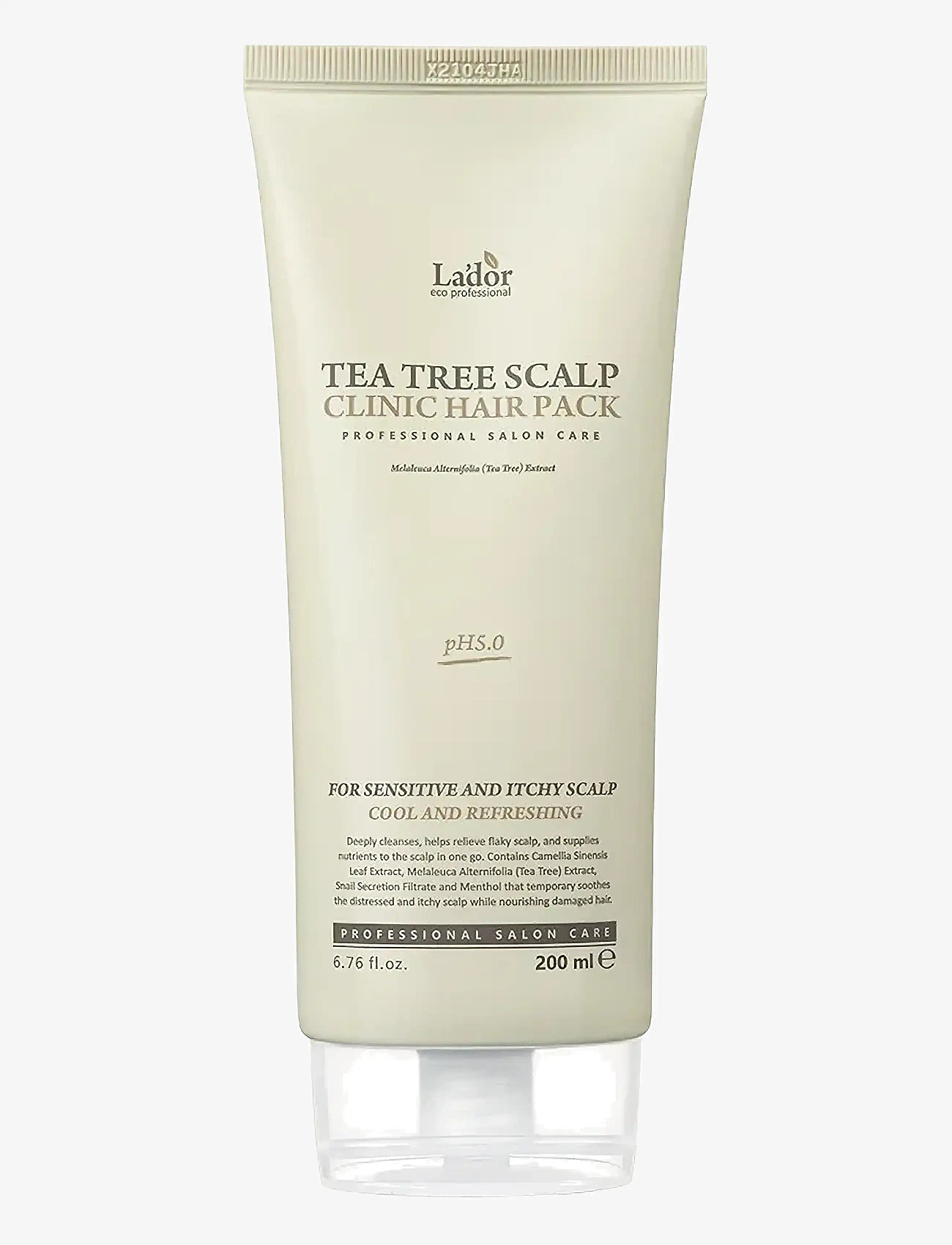La'Dor - Tea Tree Scalp Clinic Hair Pack 200ml - no color - 0