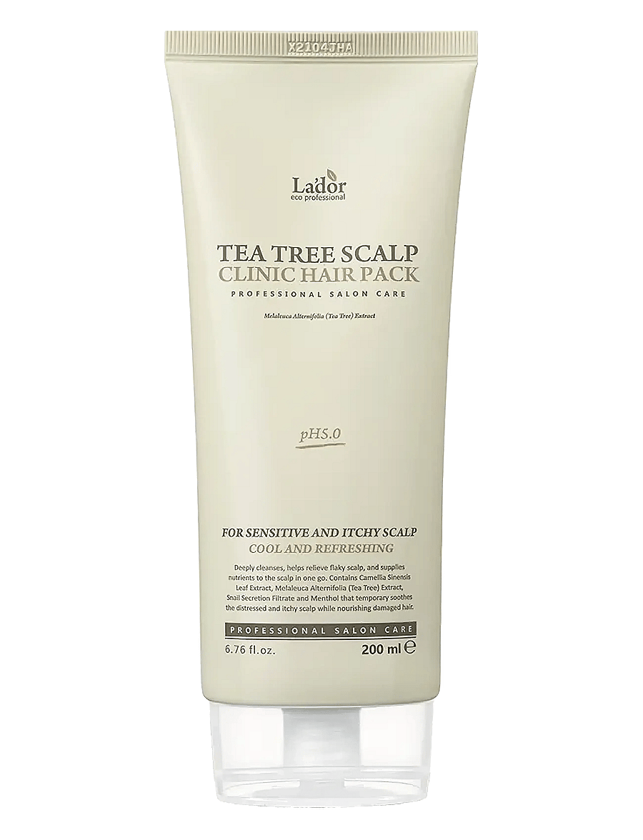 La'Dor - Tea Tree Scalp Clinic Hair Pack 200ml - no color - 0