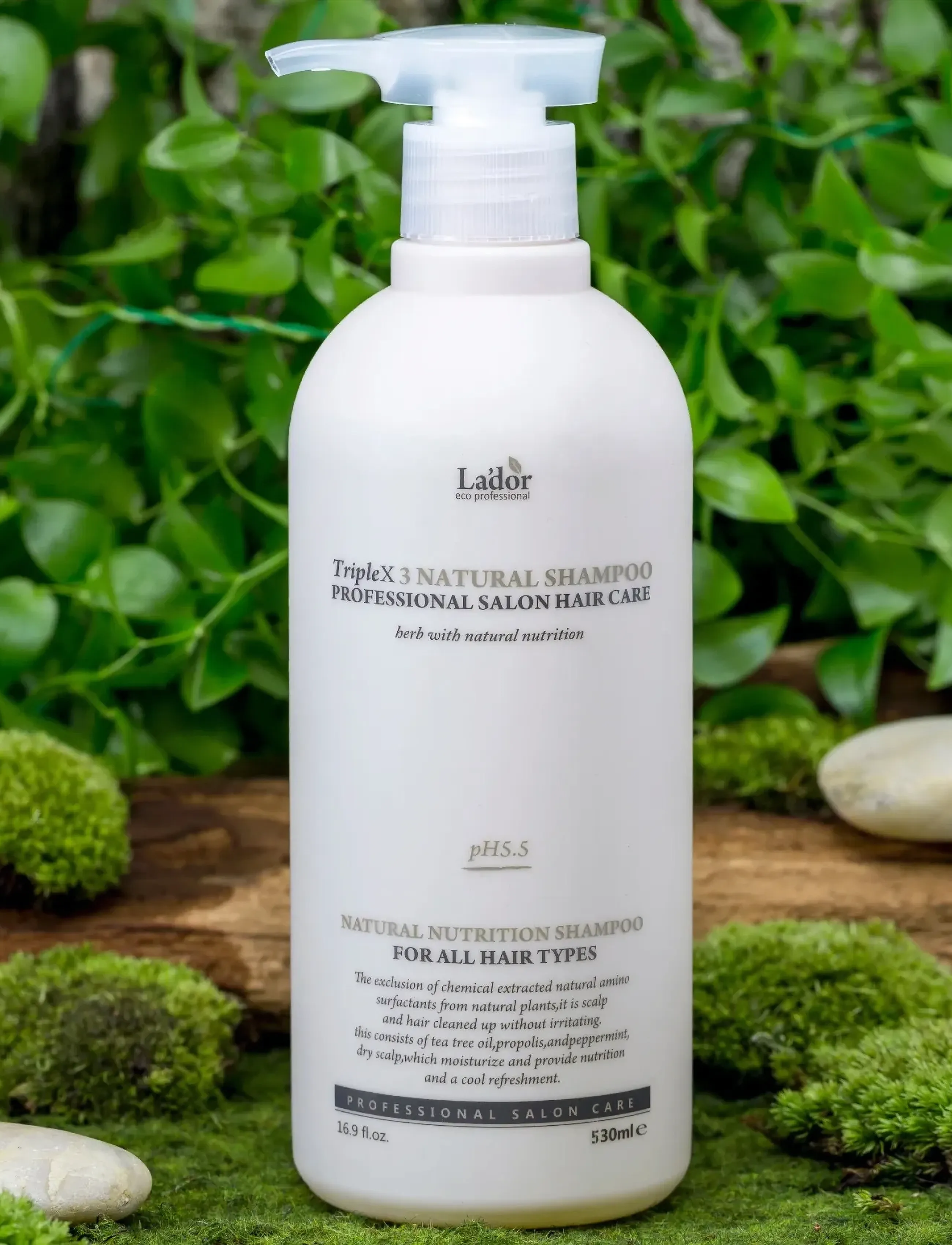La'Dor - Triplex Natural Shampo 530ml - shampoo - no color - 2