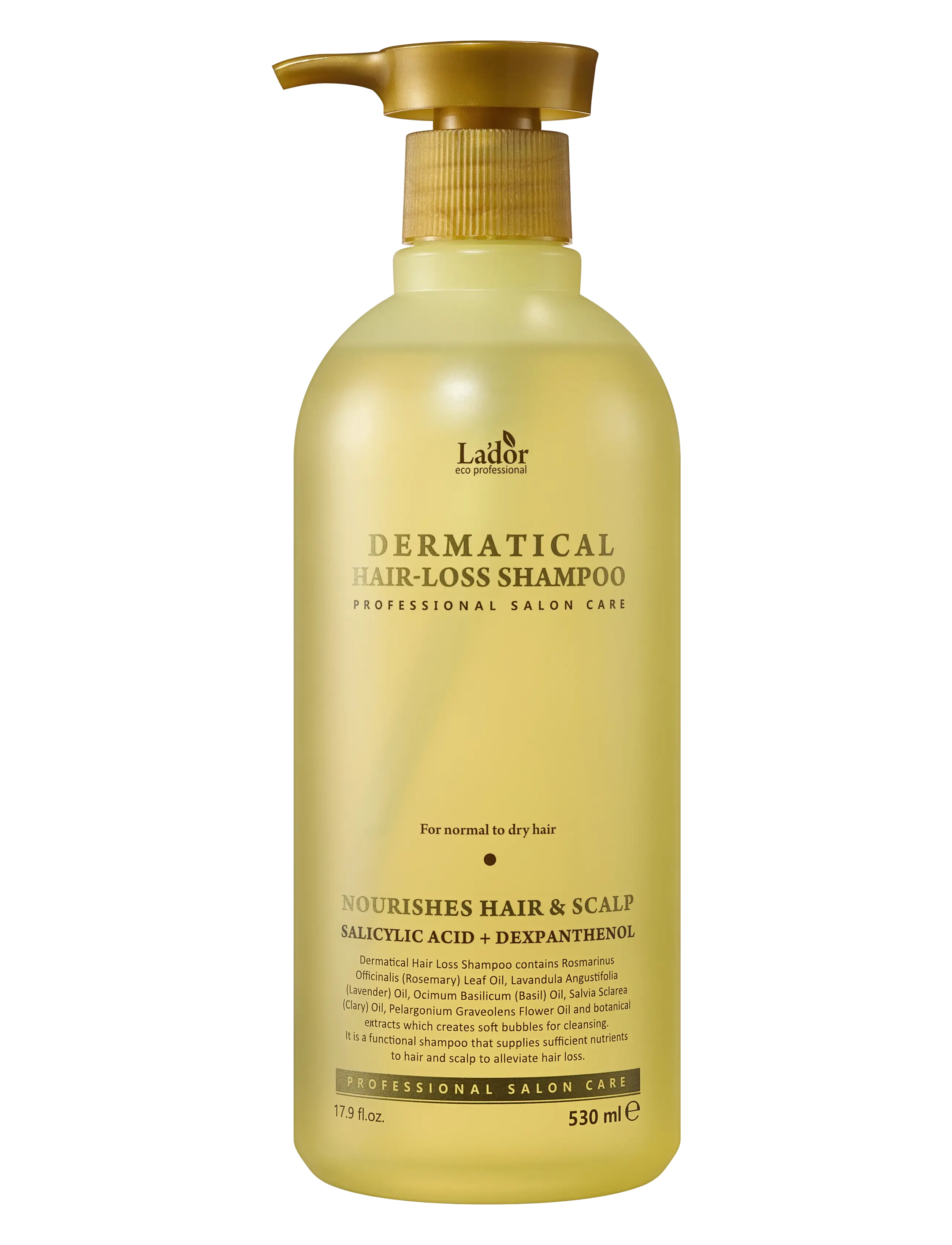 La'Dor Dermatical Hair Loss Shampoo 530Ml, Hårtab, Nude, Str: 530 ML