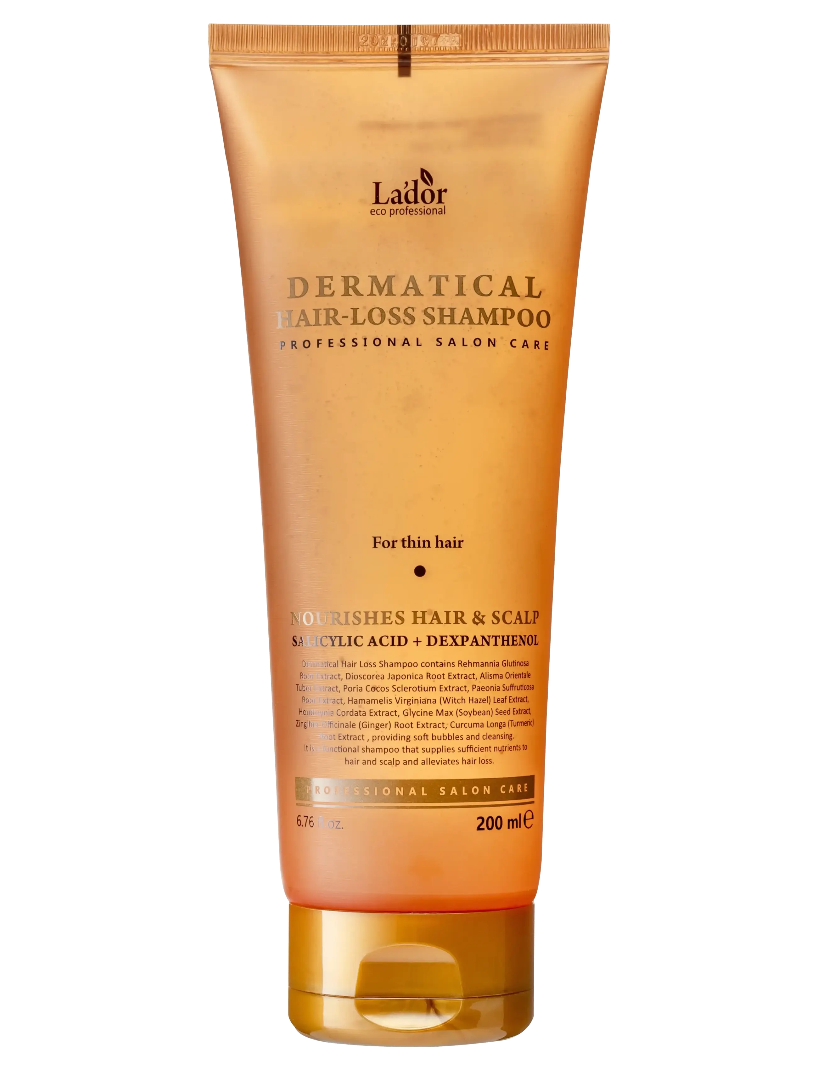 La'Dor Dermatical Hair Loss Shampoo For Thin Hair 200Ml, Shampoo, Nude, Str: 200 ML