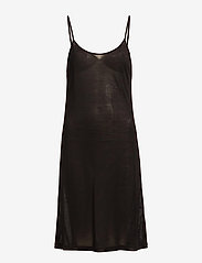 Lady Avenue - Silk Jersey - Slip - nightdresses - black - 1