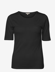 Silk Jersey - T-shirt - BLACK