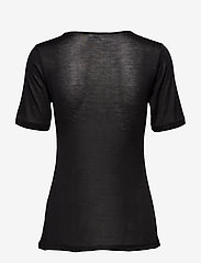Lady Avenue - Silk Jersey - T-shirt - tops - black - 1