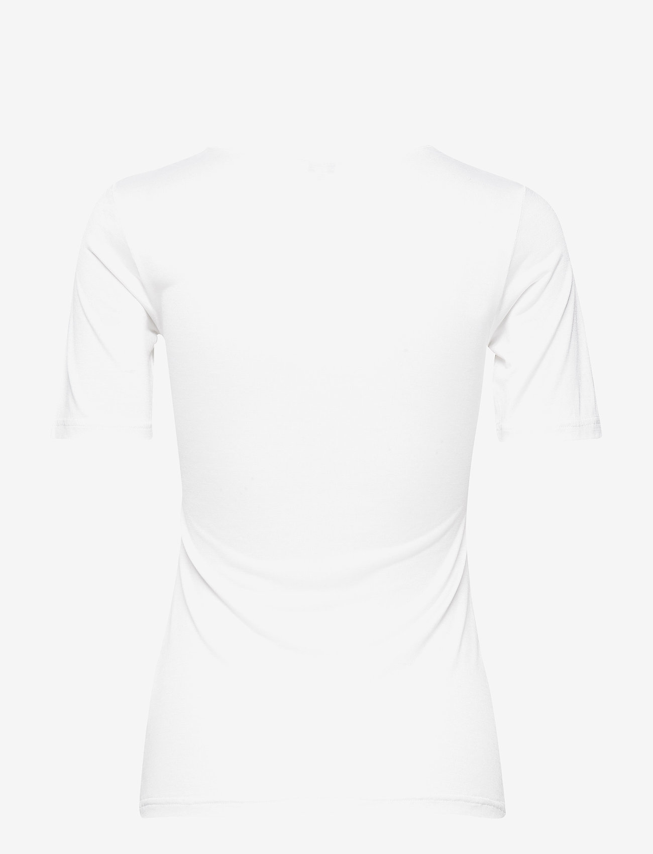 Lady Avenue - Silk Jersey - T-shirt - overdele - off-white - 1