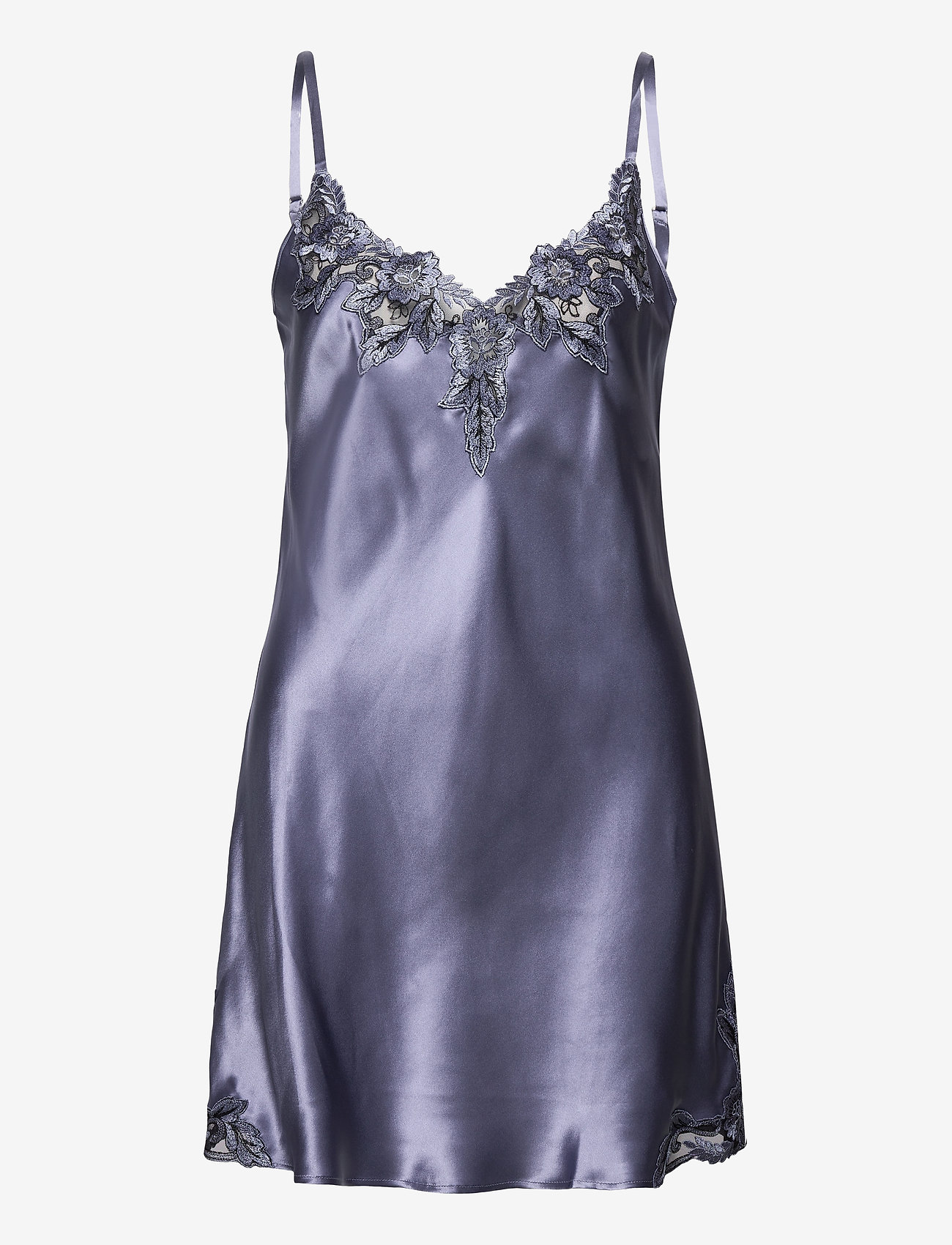Lady Avenue - Pure Silk - Slip de Luxe - pigeon blue - 0