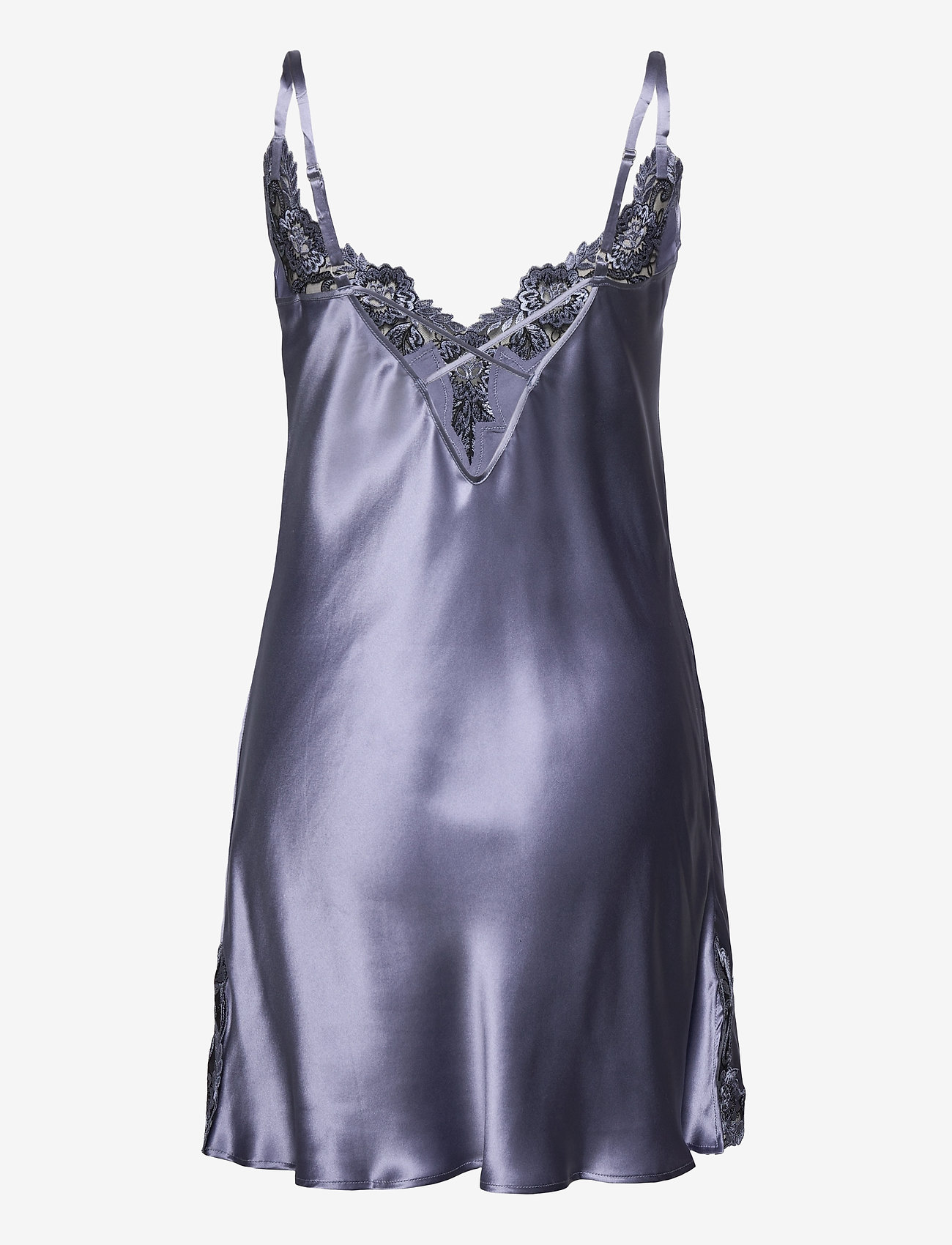 Lady Avenue - Pure Silk - Slip de Luxe - pigeon blue - 1