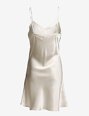 Lady Avenue - Pure Silk - Slip w.cording - naktiniai marškiniai - off-white - 1