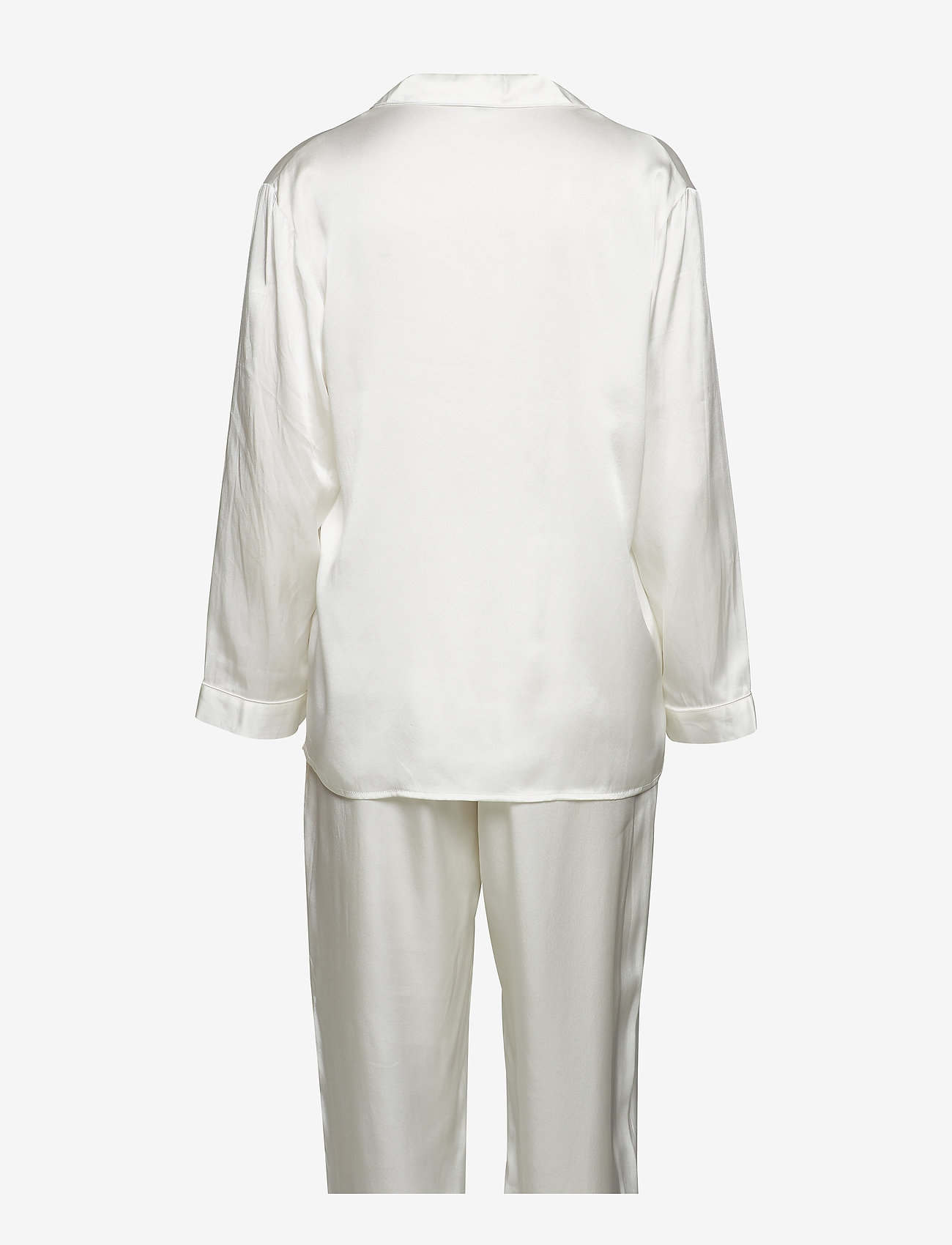 Lady Avenue - Pure Silk - Basic Pyjamas - pidžamas - off-white - 1