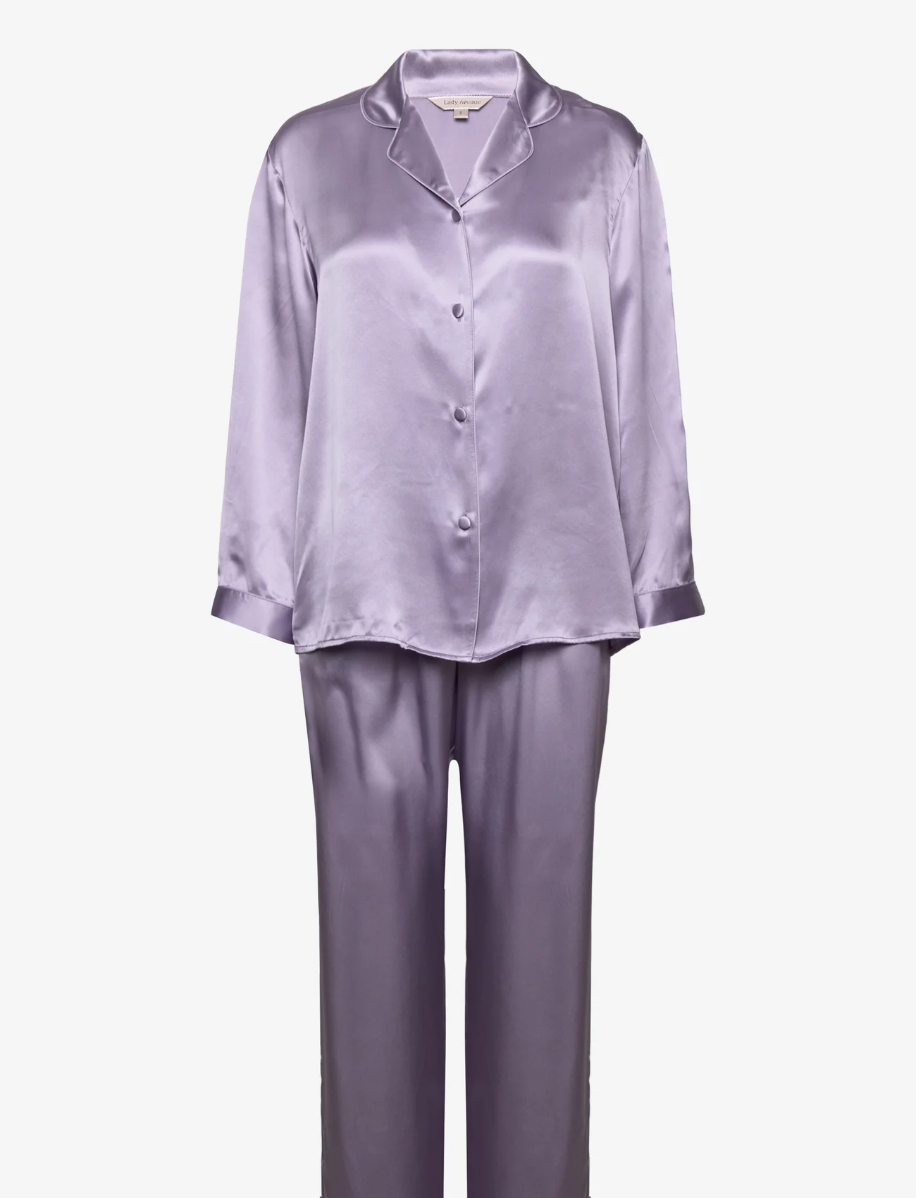 Lady Avenue - Pure Silk - Basic Pyjamas - wisteria - 1