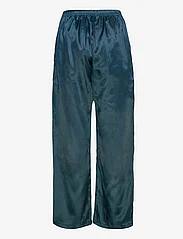 Lady Avenue - Satin Long Sleeve Pyjamas - gifts below 15000kr - dark petrol - 3