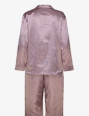 Lady Avenue - Satin Long Sleeve Pyjamas - plus size - winter rose - 1