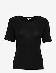 Bamboo - T-shirt with short sleeve - BLACK