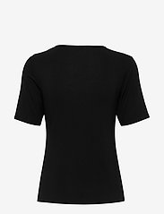 Lady Avenue - Bamboo - T-shirt with short sleeve - pysjoverdeler - black - 2