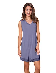 Lady Avenue - Bamboo sleeveless nightdress - nachtjapons - marlin blue - 0