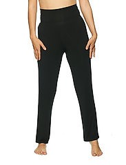 Lady Avenue - Bamboo Lounge pants - plus size & curvy - black - 4
