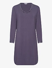 Lady Avenue - Bamboo long sleeve nightdress with - fødselsdagsgaver - graphite - 0