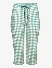 Lady Avenue - Bamboo Short-sleeve PJ with pirate - pyjamat - green checks - 3