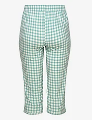 Lady Avenue - Bamboo Short-sleeve PJ with pirate - pyjamat - green checks - 4