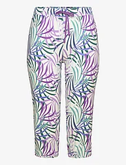 Lady Avenue - Bamboo Short-sleeve PJ with pirate - pyjamas - orchid leaves - 3