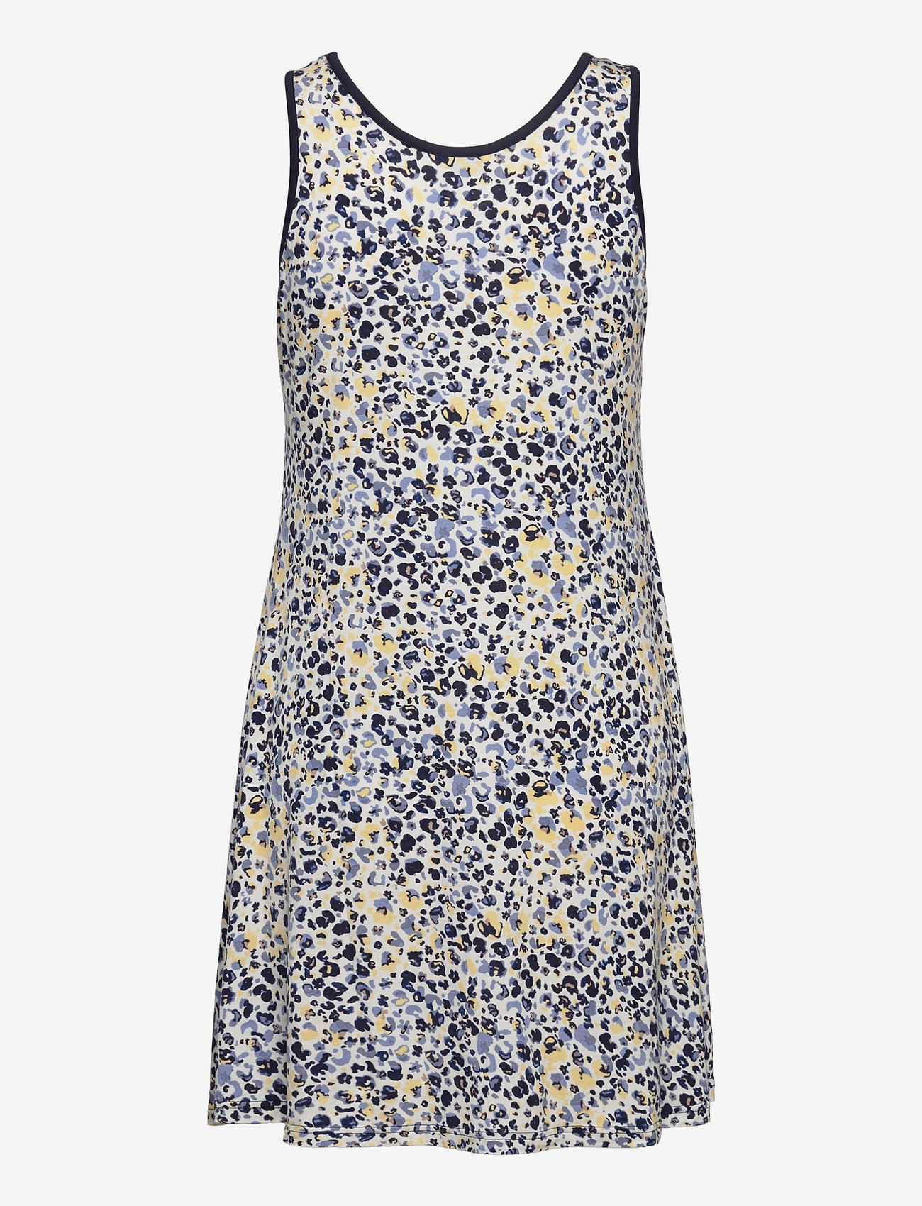 Lady Avenue - Bamboo Sleeveless Nightdress - sundress-blue - 1