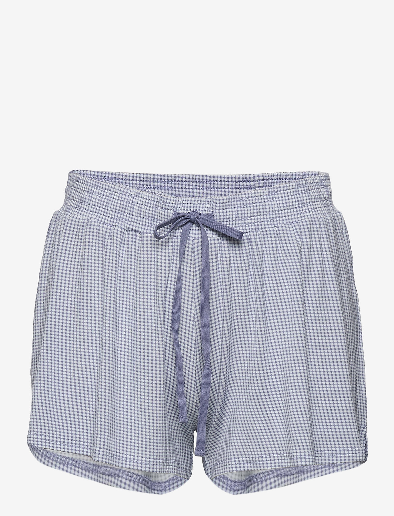 Lady Avenue - Bamboo Top & Boxer (Set) - denim pepita - 2