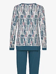 Lady Avenue - Bamboo Long Sleeve Pyjamas - pysjamas - petrol art - 1
