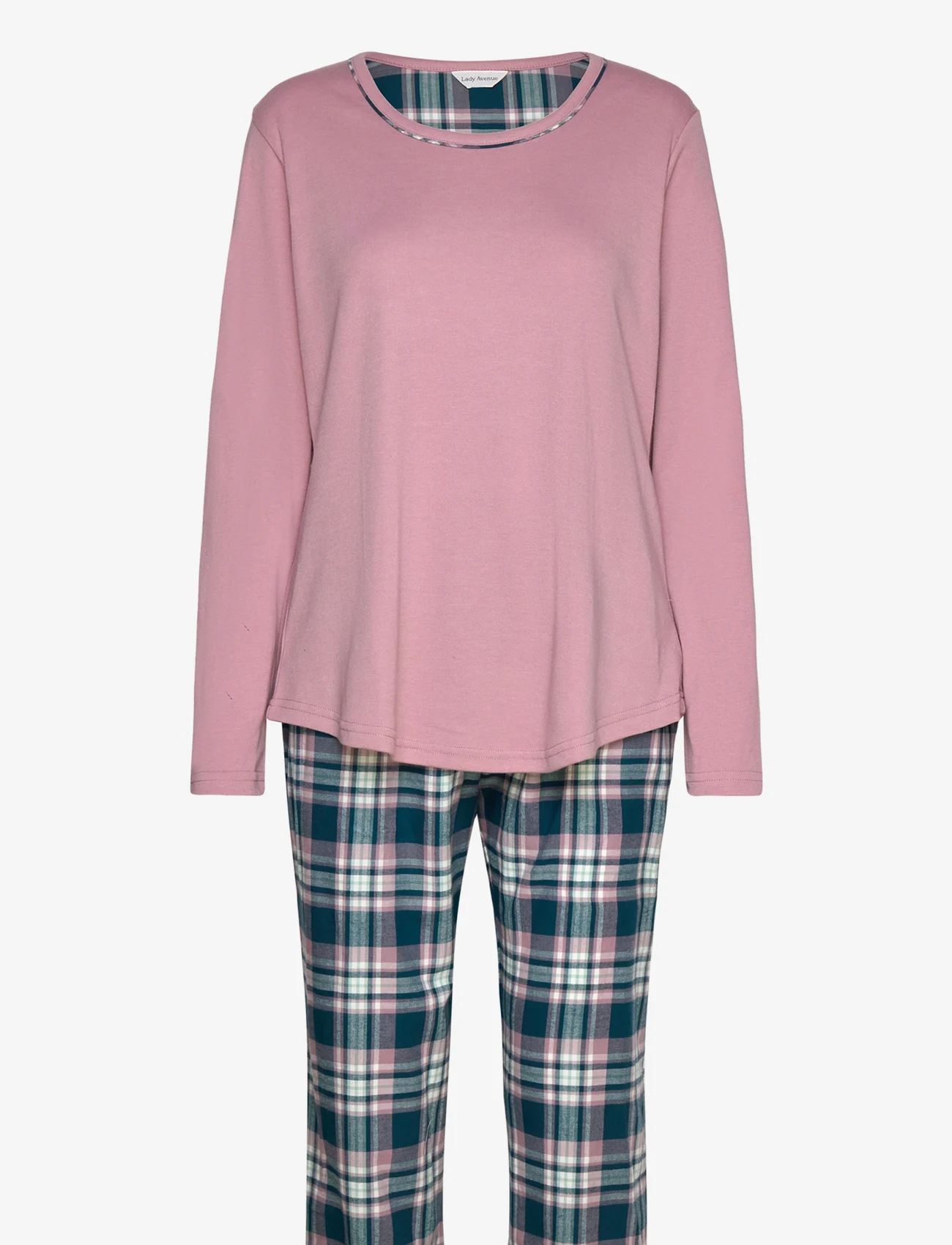 Lady Avenue - Cotton Flannel Pyjamas - pysjamas - winter rose - 0