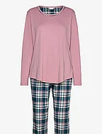 Cotton Flannel Pyjamas - WINTER ROSE