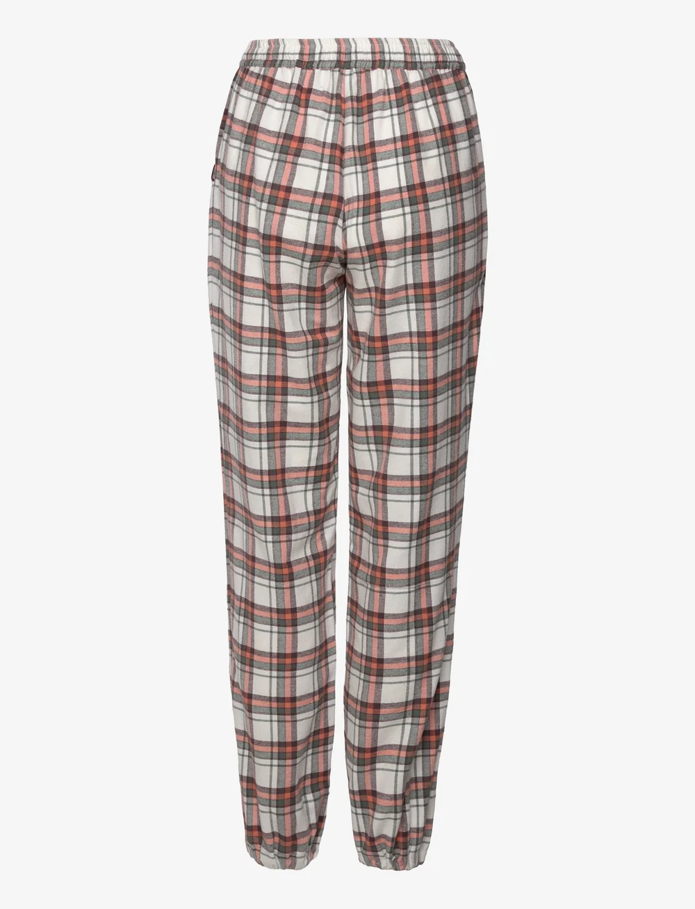 Lady Avenue - Cotton Flannel Pyjamas - pyjamas - coffe/army checks - 3
