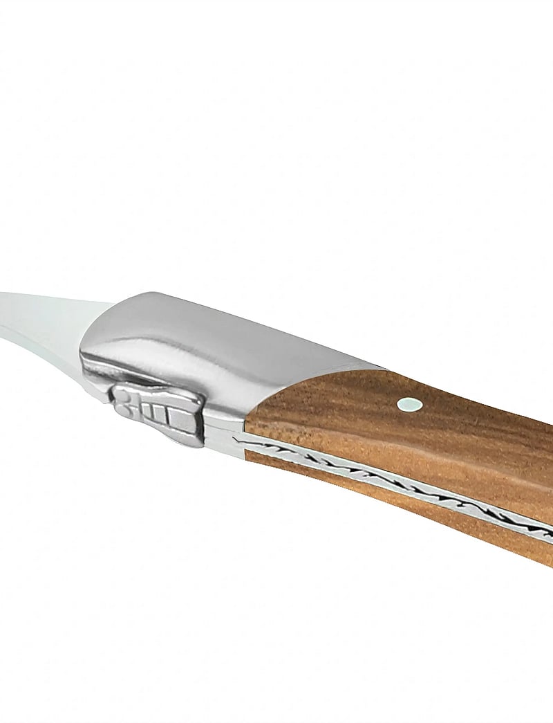 Laguiole By Hâws - Laguiole By Hâws Steak Dinner Set 12 Pcs Olive - grill- & steakbesteck - brown - 5