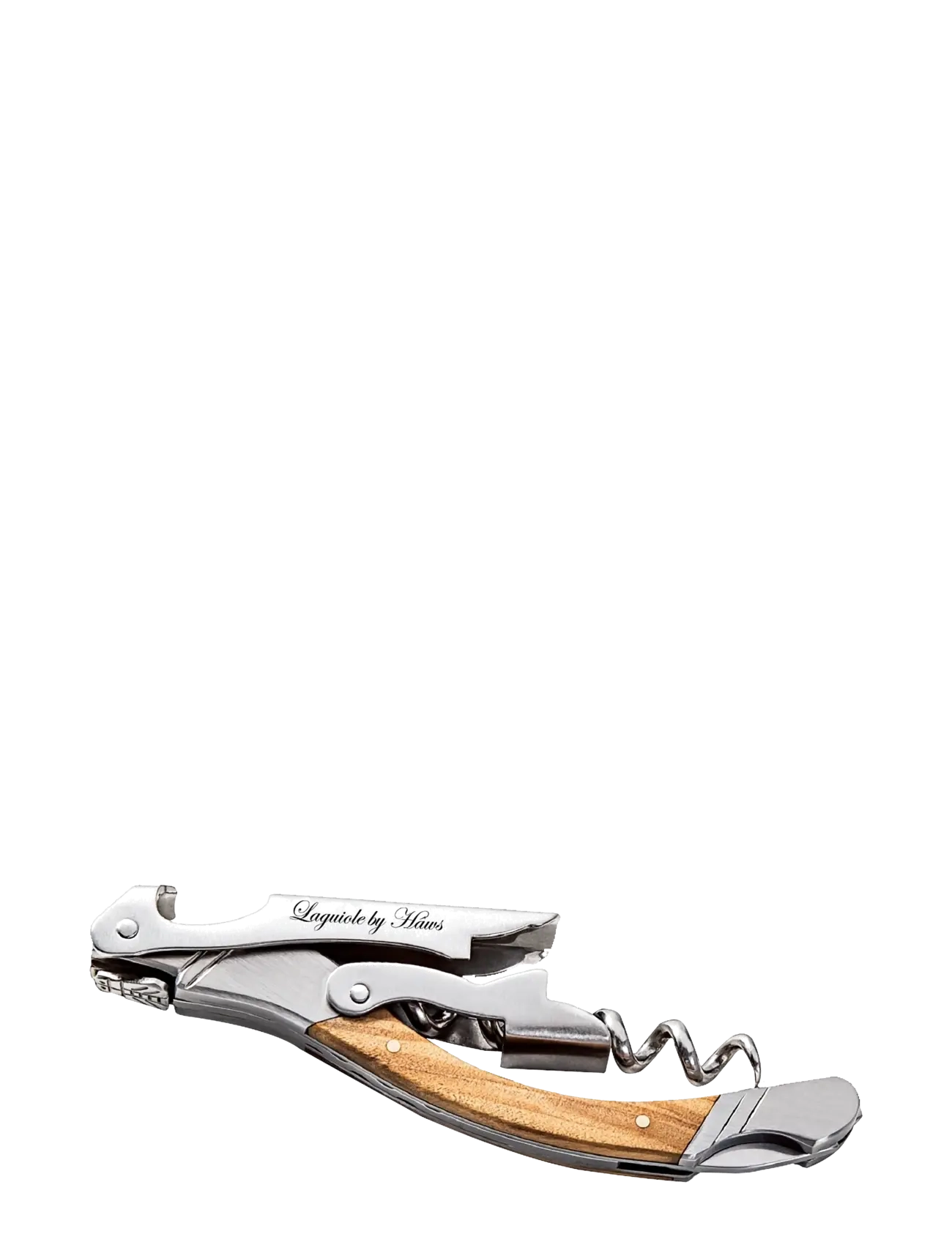 Laguiole By Hâws Laguiole By Hâws Corkscrew Olive - Drinks- & Bartilbehør - BROWN / silver