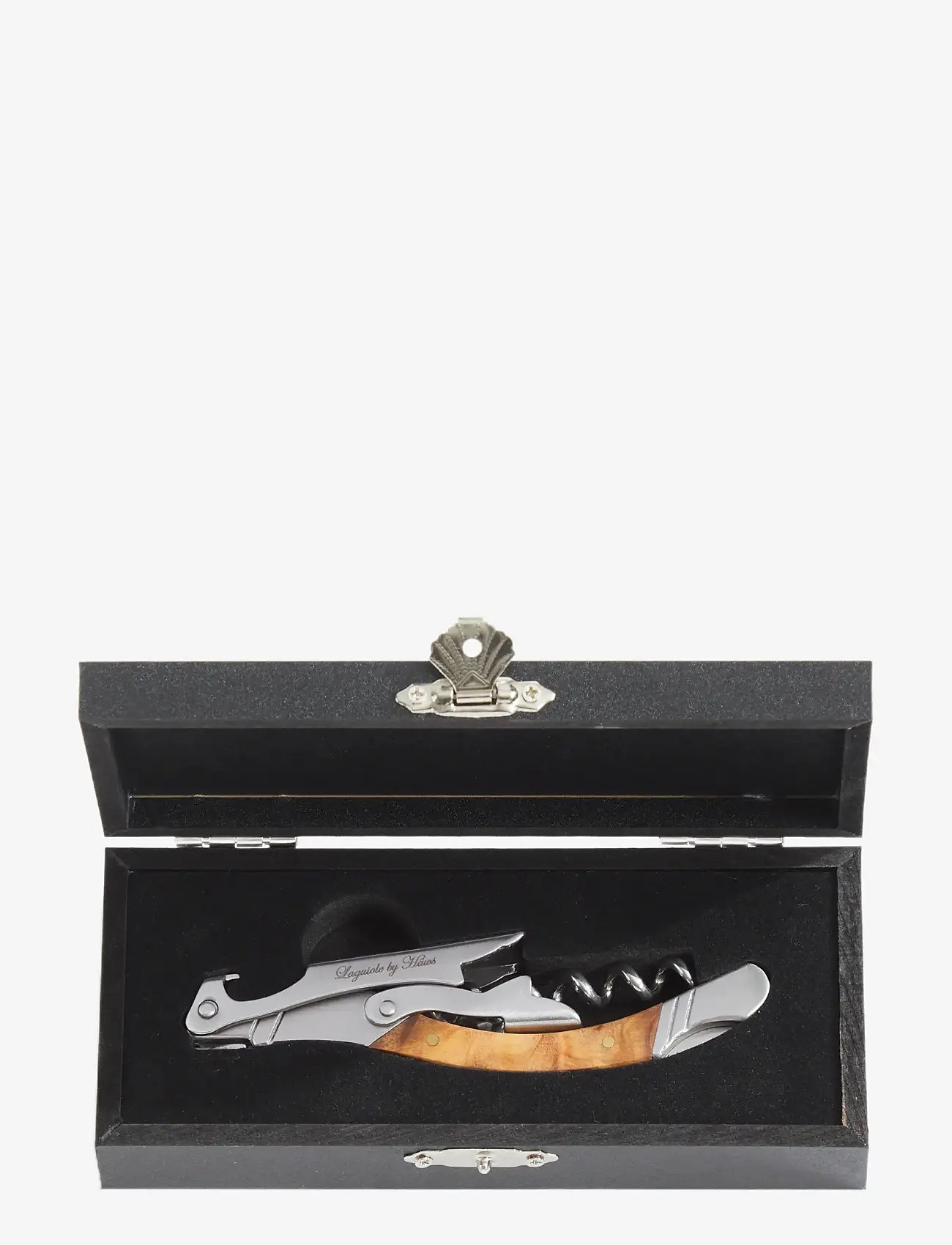 Laguiole By Hâws - Laguiole By Hâws Corkscrew Olive - dosenöffner - brown - 2