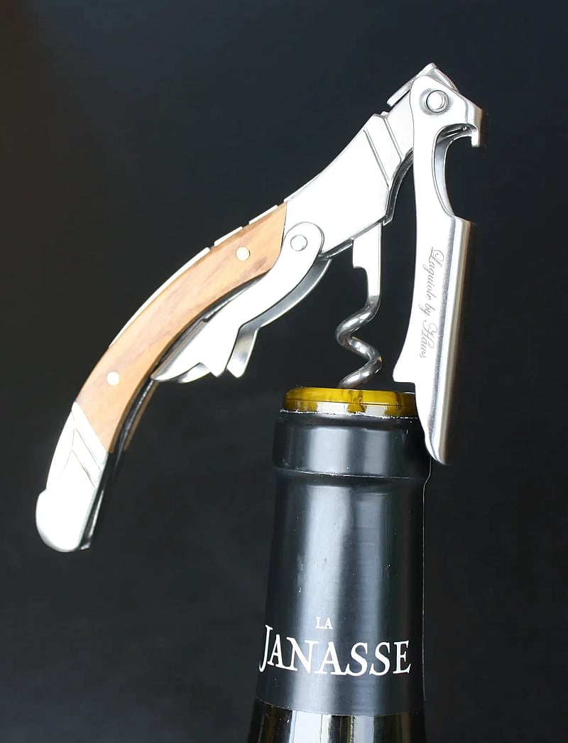 Laguiole By Hâws - Laguiole By Hâws Corkscrew Olive - dosenöffner - brown - 3