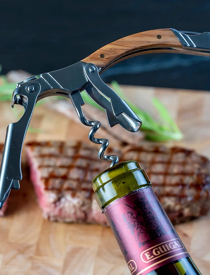 Laguiole By Hâws - Laguiole By Hâws Corkscrew Olive - dosenöffner - brown - 5