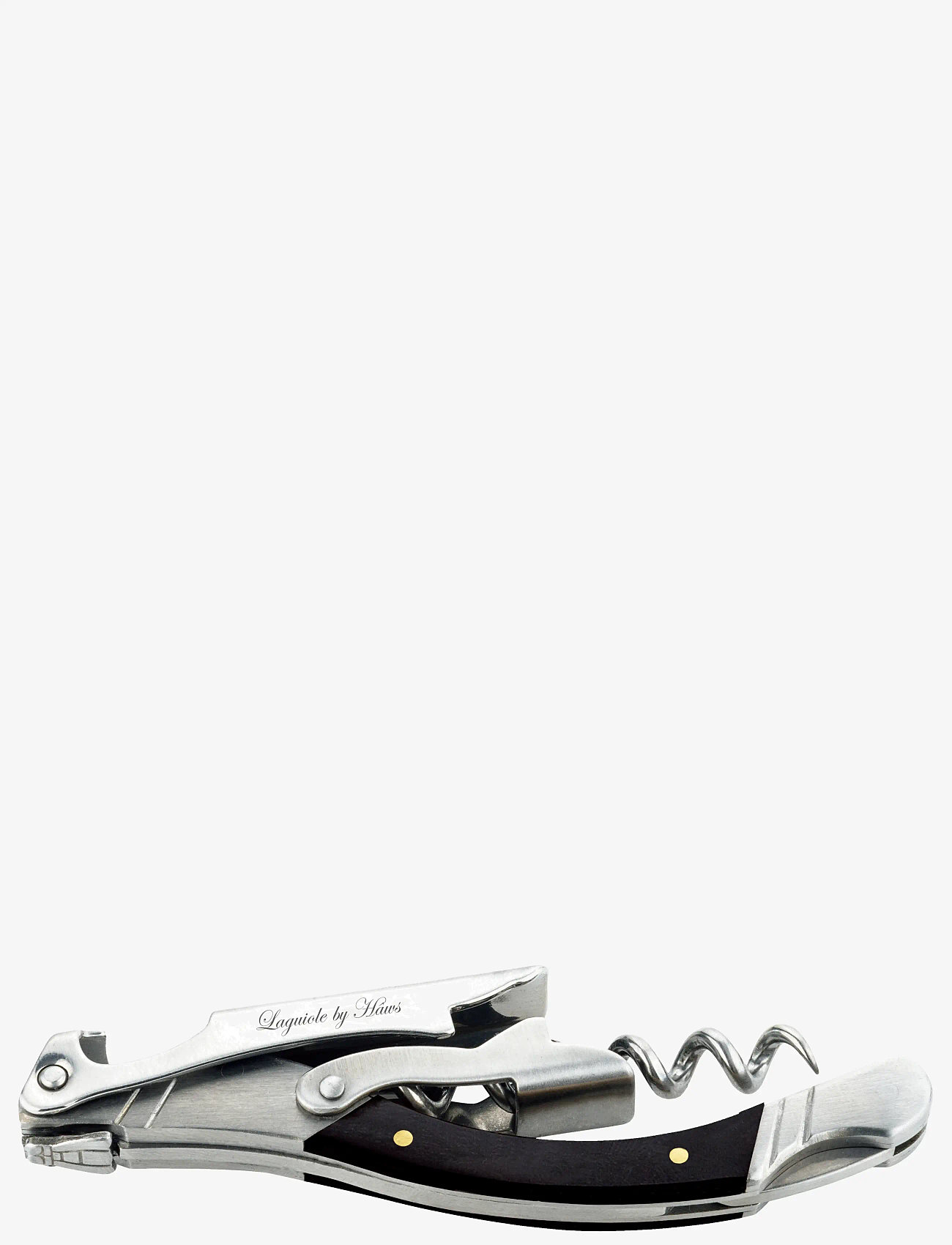 Laguiole By Hâws - Laguiole By Hâws Corkscrew Black - flasköppnare & vinförslutare - black - 0