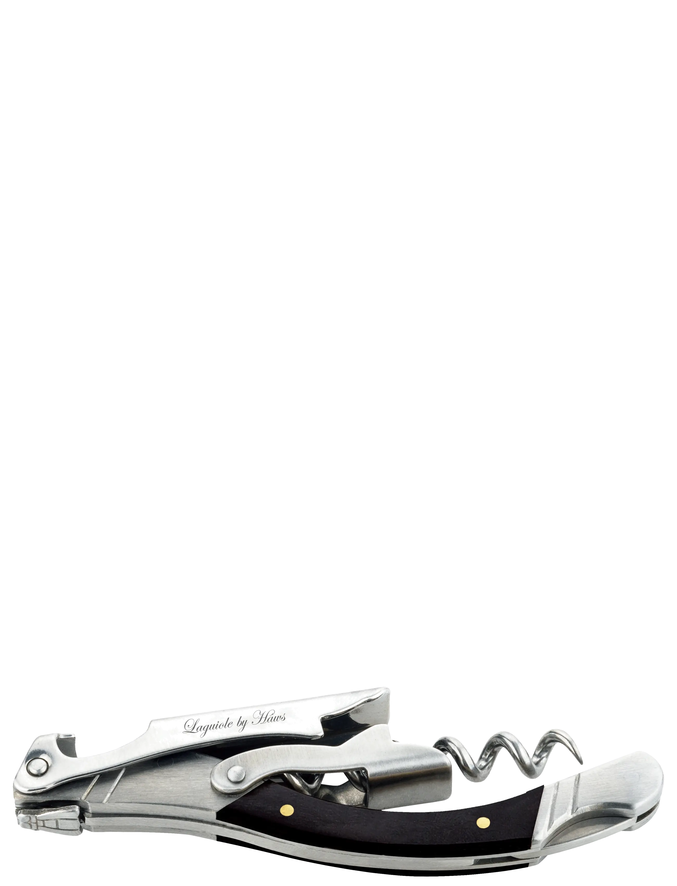 Laguiole By Hâws Laguiole By Hâws Corkscrew Black - Laguiole By Hâws - BLACK / silver