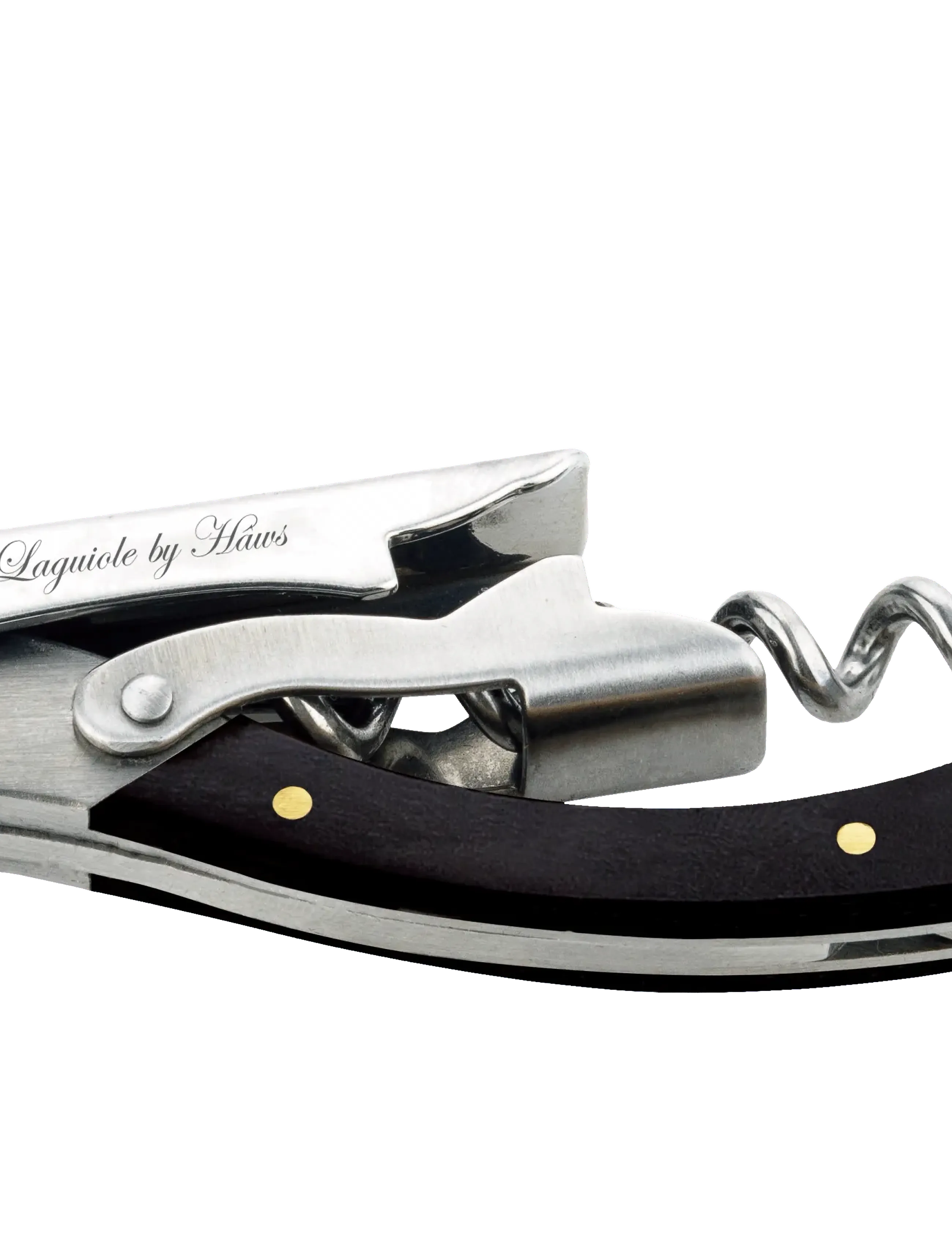 Laguiole By Hâws - Laguiole By Hâws Corkscrew Black - konservburksöppnare - black - 2