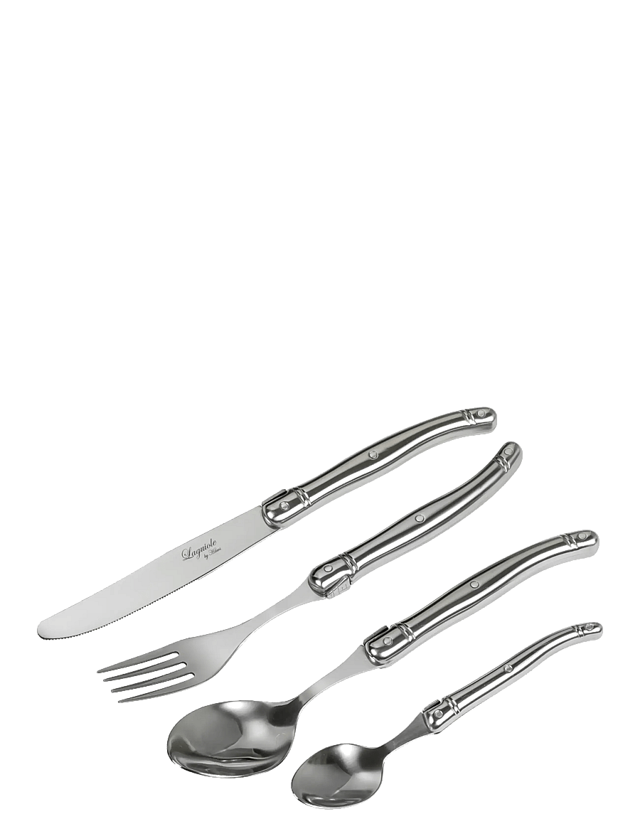 Laguiole By Hâws - Laguiole By Hâws Cutlery Set 24 Pcs Stainless Steel - bestecksets - silver - 1