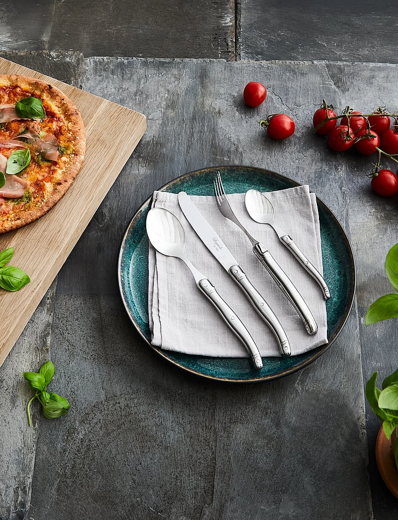 Laguiole By Hâws - Laguiole By Hâws Cutlery Set 24 Pcs Stainless Steel - bestiksæt - silver - 0