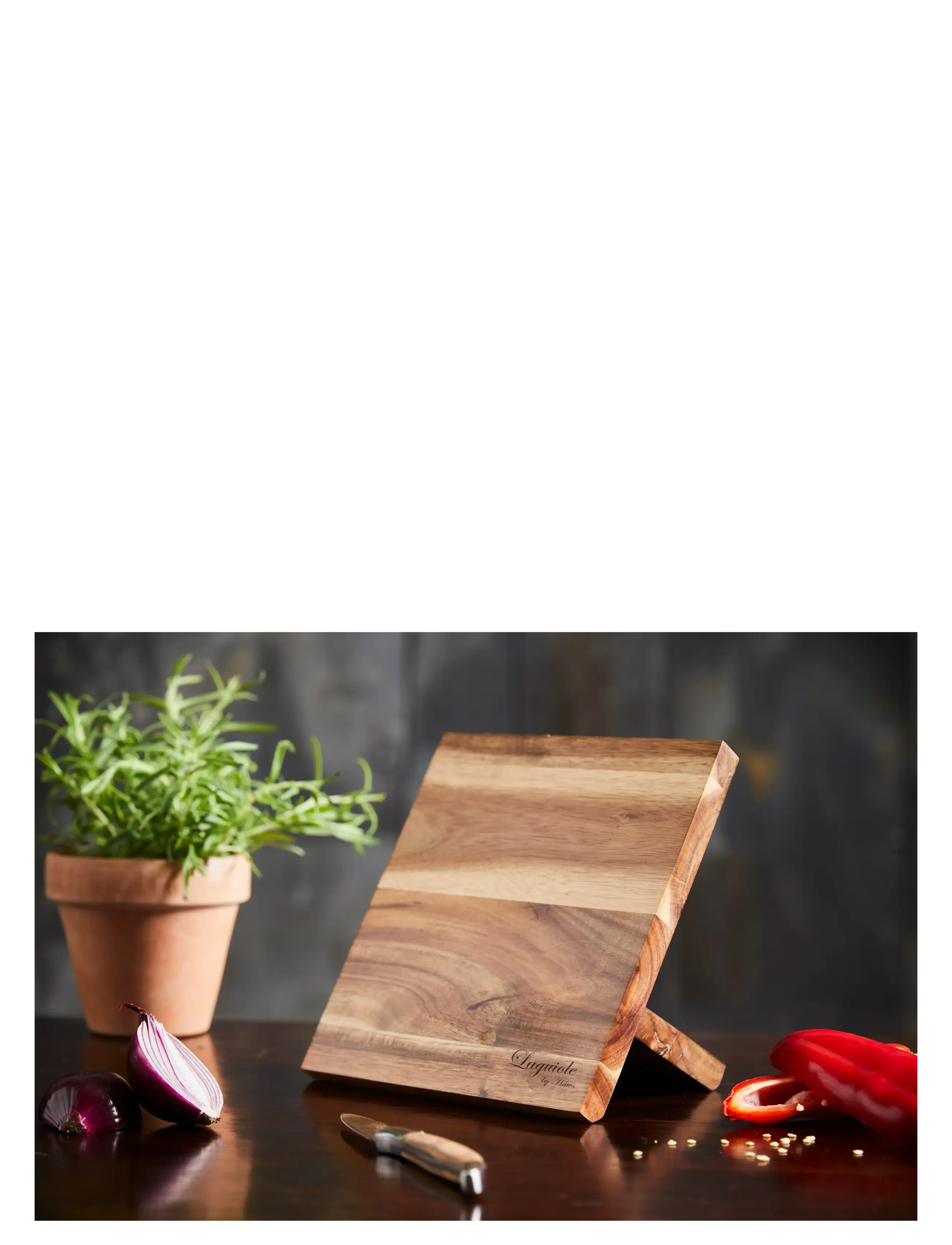 Laguiole By Hâws Laguiole By Hâws Magnetic Knife Block - Küche - BROWN / natural