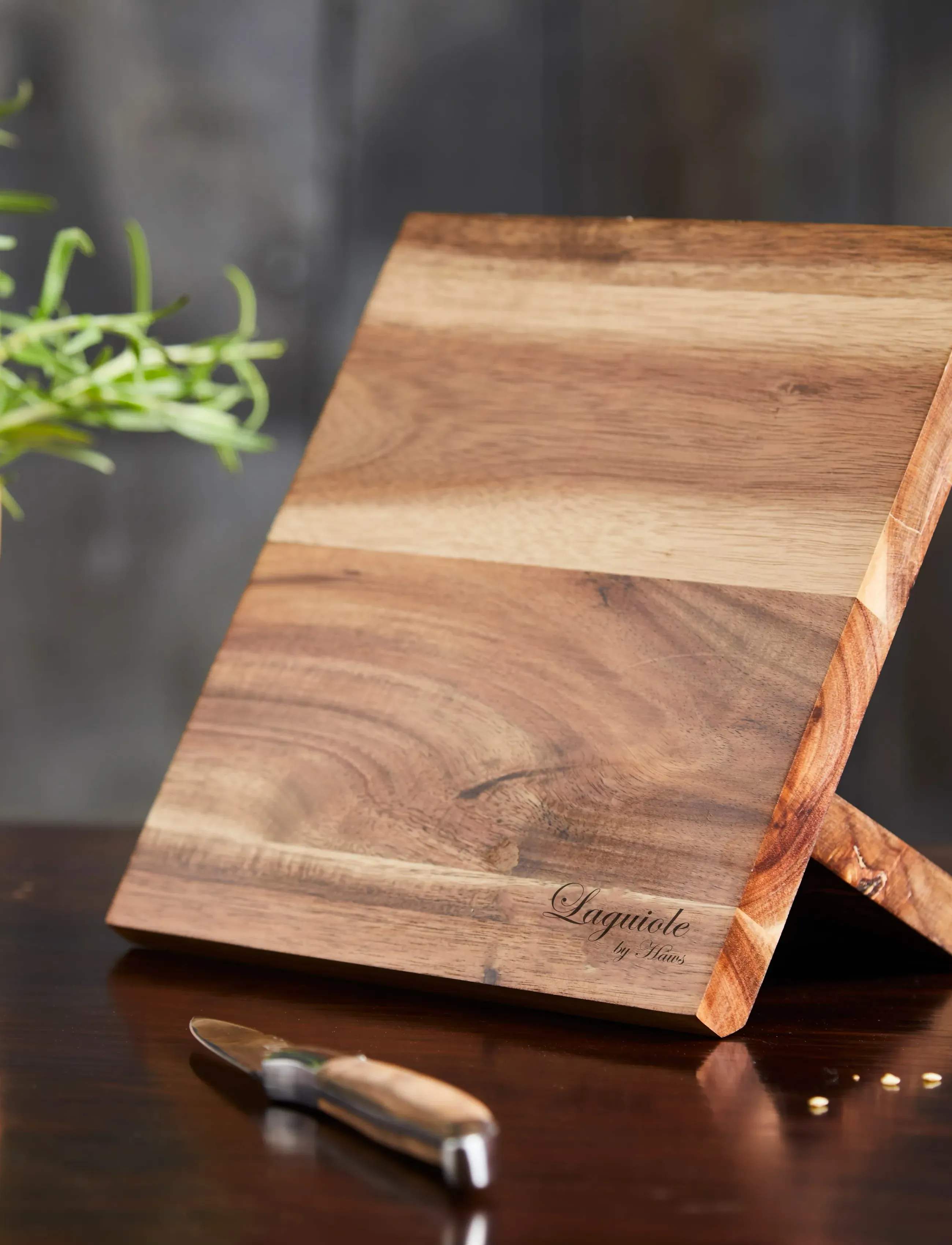 Laguiole By Hâws - Laguiole By Hâws Magnetic Knife Block - knife blocks - brown - 1