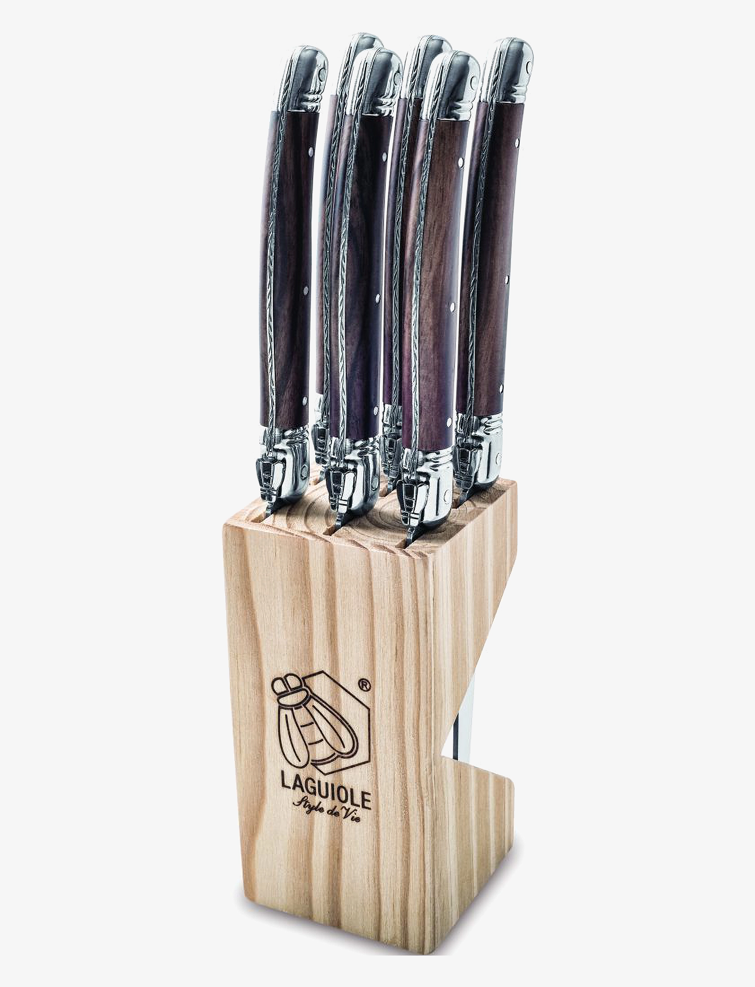 LAGUIOLE STYLE DE VIE Laguiole-Grillknive Sæt Med 6 Braun - L11CM - Unisex