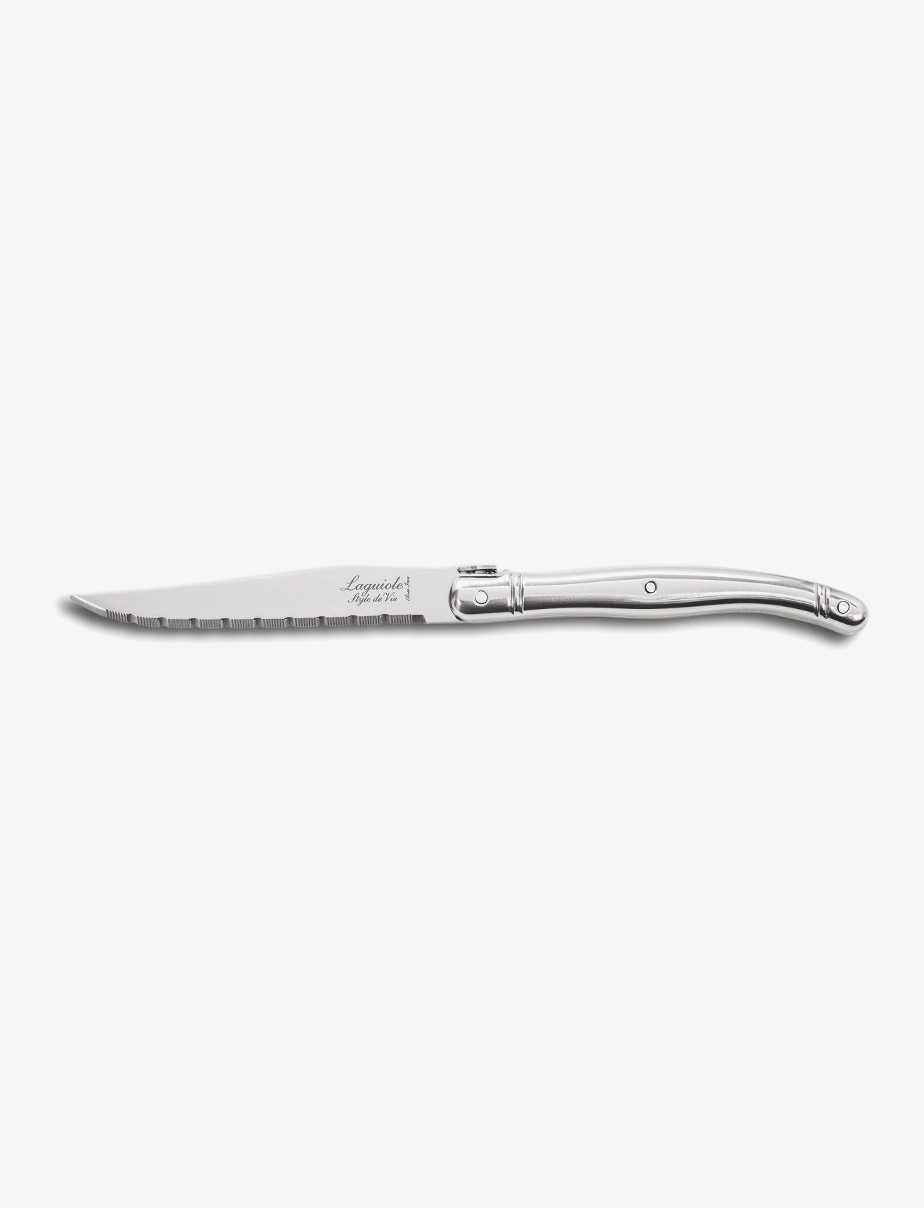 Laguiole Style de Vie Steak knives Laguiole  SET 6 - Borddækning - STEEL / silver