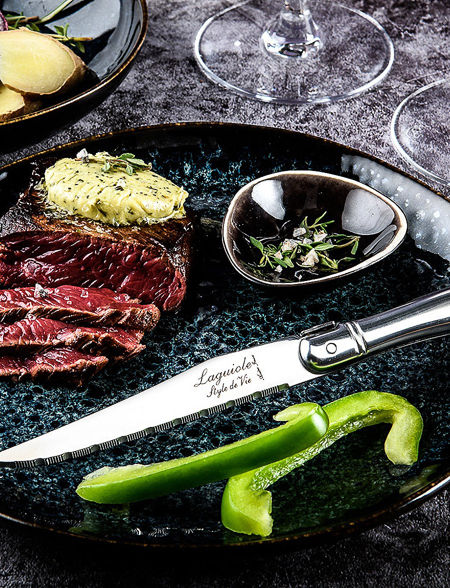 Laguiole Style de Vie - Steak knives Laguiole SET 6 - osta hinna alusel - steel - 3