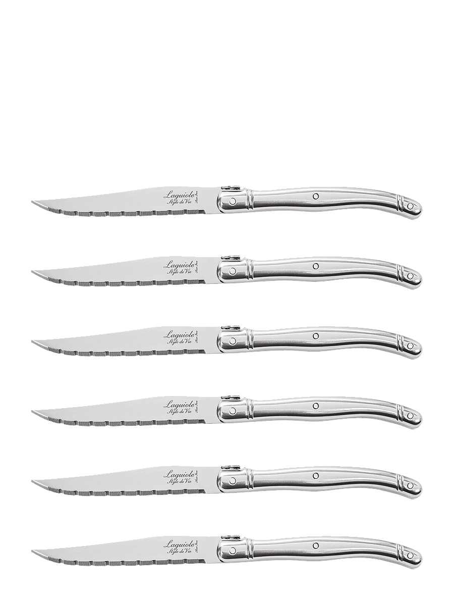 Laguiole Style de Vie - Steak knives Laguiole SET 6 - osta hinna alusel - steel - 2
