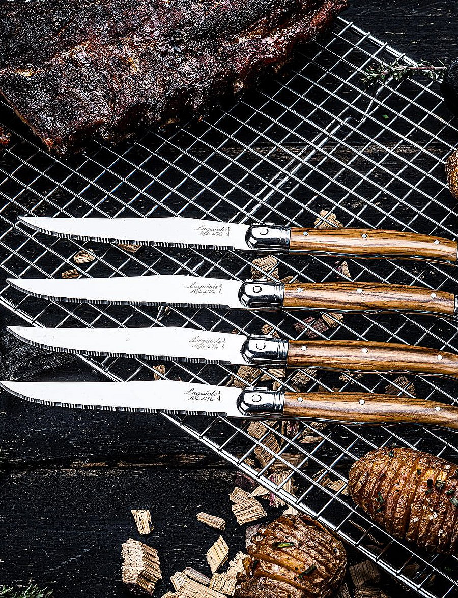 Laguiole Style de Vie - Steak knives Laguiole SET 6 - osta hinna alusel - wood - 4