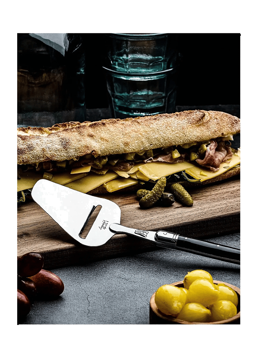 Laguiole Style de Vie - Cheese slicer and cheese grater Black Laguiole - black - 2