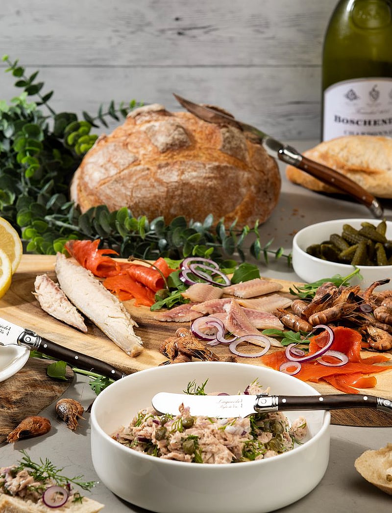 Laguiole Style de Vie - Butter knives Laguiole SET 4 - võinoad - brown - 2